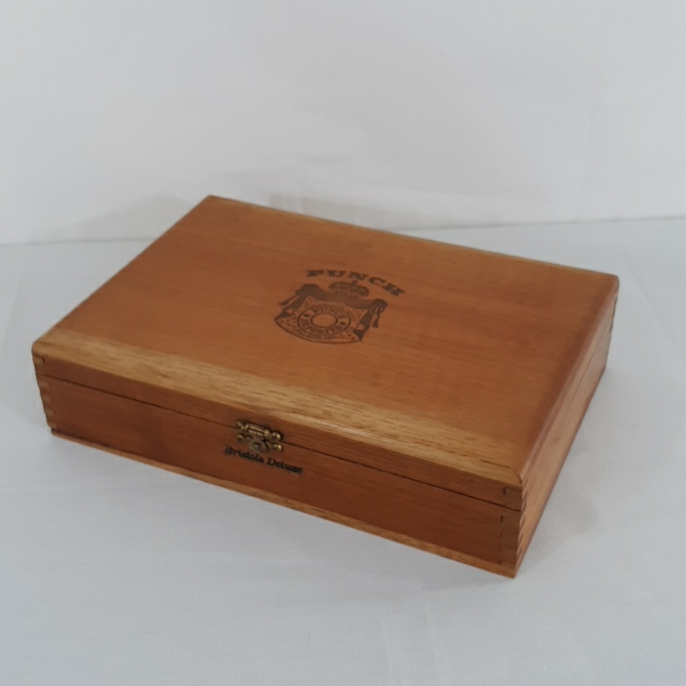 Vintage "Punch" Cigar Box